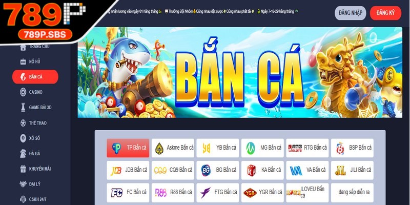 Bắn cá 789P chinh phục nhiều người chơi bằng sự mới lạ, đậm tính giải trí