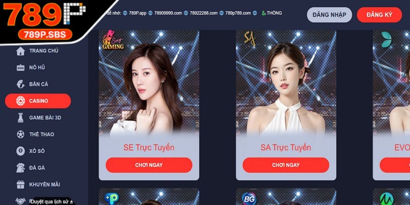 Casino 789P nổi tiếng với là một sân chơi uy tín và chất lượng