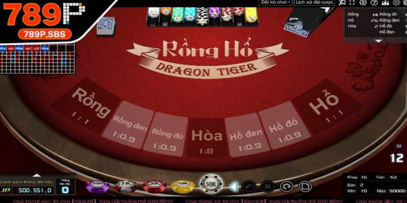 Luật chơi chi tiết của game bài Rồng hổ