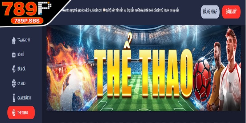 Thể thao 789P là một lựa chọn giải trí đỉnh cao, thu hút đông đảo người chơi